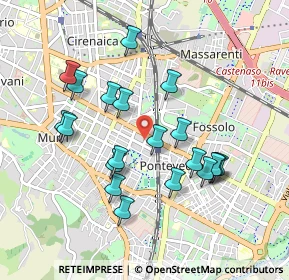 Mappa Via Protti Alfredo, 40139 Bologna BO, Italia (0.893)