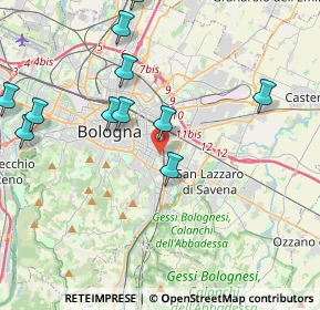 Mappa Via Protti Alfredo, 40139 Bologna BO, Italia (4.63182)