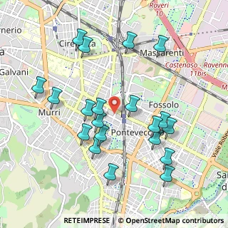 Mappa Via Protti Alfredo, 40139 Bologna BO, Italia (1.033)