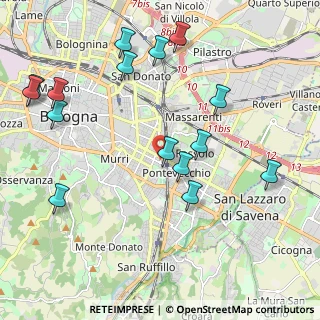 Mappa Via Protti Alfredo, 40139 Bologna BO, Italia (2.44)