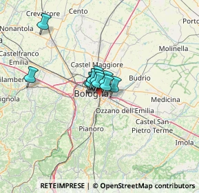 Mappa Via Protti Alfredo, 40139 Bologna BO, Italia (6.52083)