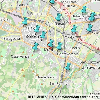 Mappa Via Alberto Massone, 40137 Bologna BO, Italia (2.52071)