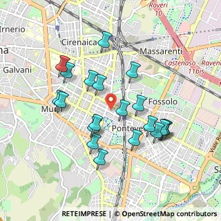 Mappa Via Leandro Alberti, 40139 Bologna BO, Italia (0.8895)