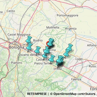 Mappa Via della Cooperazione, 40059 Medicina BO, Italia (10.4215)