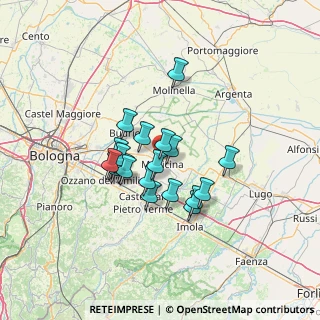 Mappa Via della Cooperazione, 40059 Medicina BO, Italia (10.2115)