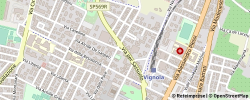 Mappa Vignola