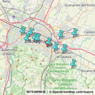 Mappa Via Mezzofanti Giuseppe, 40137 Bologna BO, Italia (3.30091)
