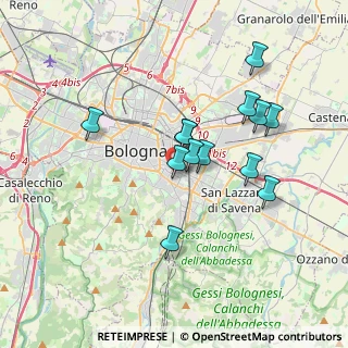Mappa Via Mezzofanti Giuseppe, 40137 Bologna BO, Italia (3.19615)