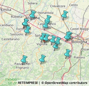 Mappa Via Guglielmo Marconi, 41056 Savignano Sul Panaro MO, Italia (13.19765)