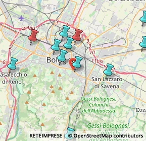 Mappa Via Giovan Battista Gandino, 40137 Bologna BO, Italia (4.83692)