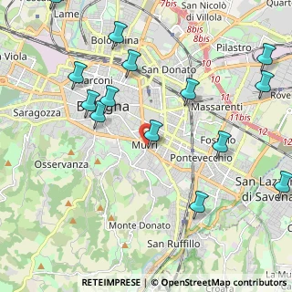 Mappa Via Giovan Battista Gandino, 40137 Bologna BO, Italia (2.60929)