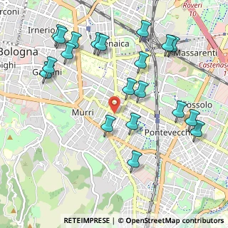 Mappa Via Adolfo Albertazzi, 40137 Bologna BO, Italia (1.194)