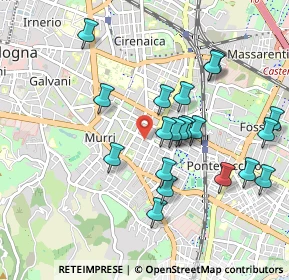 Mappa Via Adolfo Albertazzi, 40137 Bologna BO, Italia (0.953)