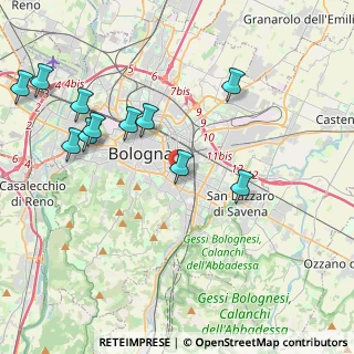 Mappa Via Adolfo Albertazzi, 40137 Bologna BO, Italia (4.61545)