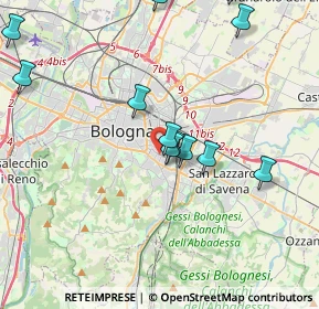 Mappa Via Adolfo Albertazzi, 40137 Bologna BO, Italia (4.2575)