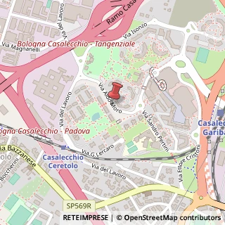 Mappa Via moro aldo, 40033 Casalecchio di Reno, Bologna (Emilia Romagna)