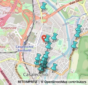 Mappa Via dell'Esperanto, 40033 Casalecchio di Reno BO, Italia (0.553)