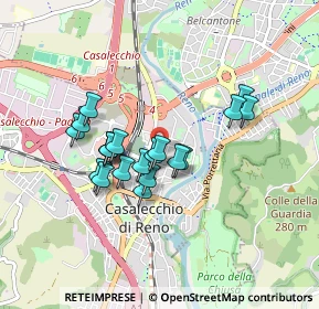 Mappa Via Esperanto, 40033 Casalecchio di Reno BO, Italia (0.711)