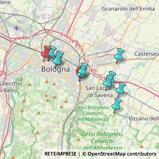 Mappa Via dei Maceri, 40139 Bologna BO, Italia (3.20818)
