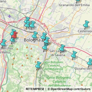Mappa Via dei Maceri, 40139 Bologna BO, Italia (5.18412)