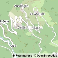Map Celle di Macra