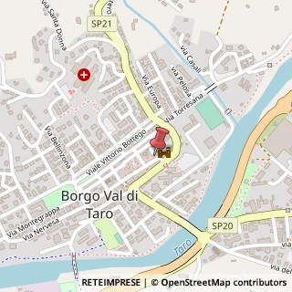 Mappa Via Brigata Lupi di Toscana, 106, 43043 Borgo Val di Taro, Parma (Emilia Romagna)