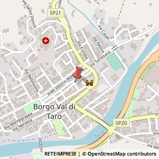 Mappa Via Cassio, 14, 43043 Borgo Val di Taro PR, Italia, 43043 Borgo Val di Taro, Parma (Emilia Romagna)
