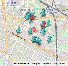 Mappa Via Filippo Schiassi, 40138 Bologna BO, Italia (0.3635)
