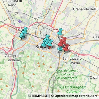 Mappa Via Fondazza, 40125 Bologna BO, Italia (2.52077)