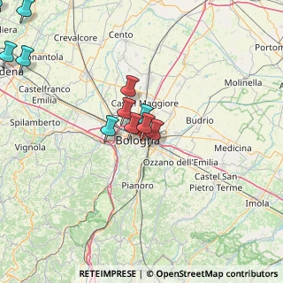 Mappa Via Fondazza, 40125 Bologna BO, Italia (19.91667)