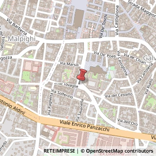 Mappa Piazza dei Tribunali,  5, 40124 Bologna, Bologna (Emilia Romagna)