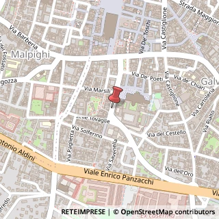 Mappa Via Garibaldi, 9, 40124 Bologna, Bologna (Emilia Romagna)