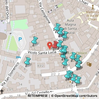 Mappa Via Castiglione, 40124 Bologna BO, Italia (0.05)
