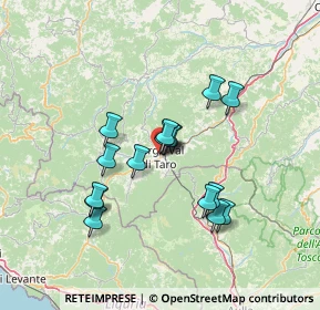 Mappa Via Filippo Corridoni, 43043 Borgo Val di Taro PR, Italia (11.73438)