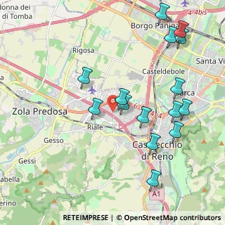 Mappa WORKSPACE SCHIAVINA, 40033 Casalecchio di Reno BO, Italia (2.276)
