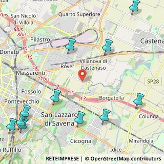 Mappa Via Galeazzo Marescotti, 40138 Bologna BO, Italia (3.19545)