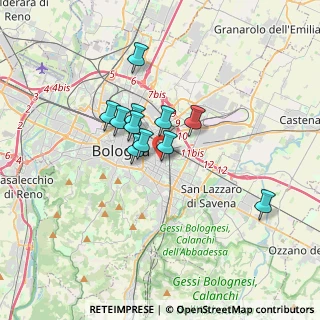 Mappa Via Antonio Meucci, 40138 Bologna BO, Italia (2.50909)