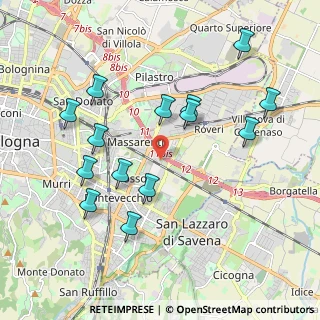 Mappa Via Giacomo Matteotti, 40138 Bologna BO, Italia (2.06643)