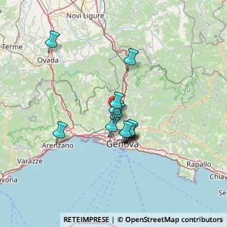 Mappa VIA SANQUIRICO 146 D ROSSO, 16163 Genova GE, Italia (10.28583)