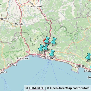 Mappa VIA SANQUIRICO 146 D ROSSO, 16163 Genova GE, Italia (21.43455)