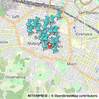 Mappa Via S. Domenico, 40124 Bologna BO, Italia (0.729)