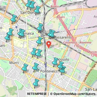 Mappa Spina, 40139 Bologna BO, Italia (1.285)