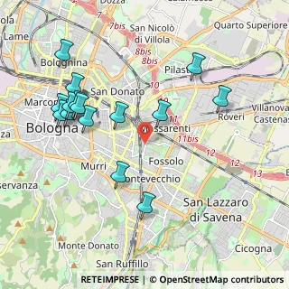 Mappa Spina, 40139 Bologna BO, Italia (2.20467)