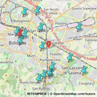 Mappa Spina, 40139 Bologna BO, Italia (2.6825)