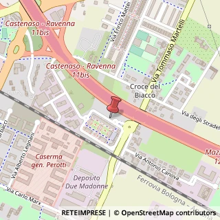 Mappa Via Giuseppe Rivani, 45/A, 40138 Bologna, Bologna (Emilia Romagna)
