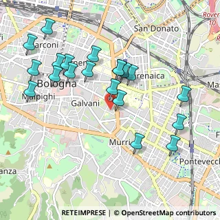 Mappa Via Mazzini, 40100 Bologna BO, Italia (1.068)