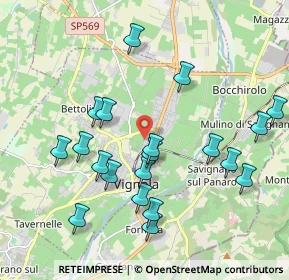 Mappa Centro commerciale i Ciliegi, 41058 Vignola MO, Italia (2.086)