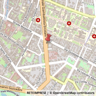 Mappa Via Luigi Sacco, 25, 40125 Bologna, Bologna (Emilia Romagna)