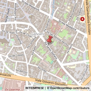 Mappa Via Santo Stefano, 54, 40125 Bologna, Bologna (Emilia Romagna)