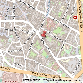 Mappa Via Santo Stefano, 50, 40125 Bologna, Bologna (Emilia Romagna)